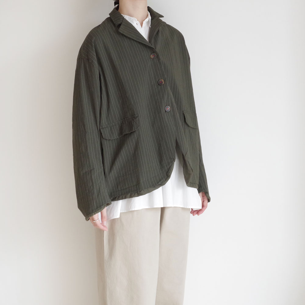 H+ HANNOH WESSEL ���å���ץ�她���Ρ��������� : Vanna JACKET ���㥱�å�(OLIVE)