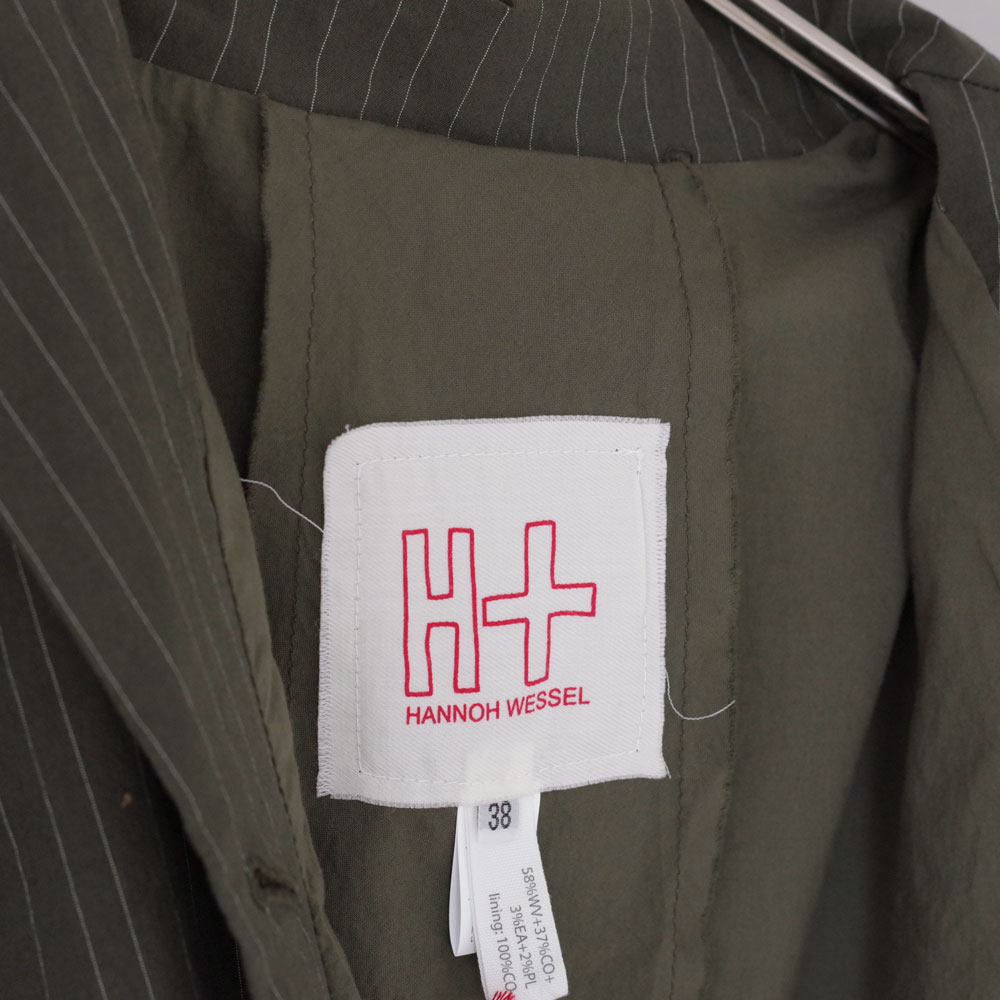 H+ HANNOH WESSEL ���å���ץ�她���Ρ��������� : Vanna JACKET ���㥱�å�(OLIVE)