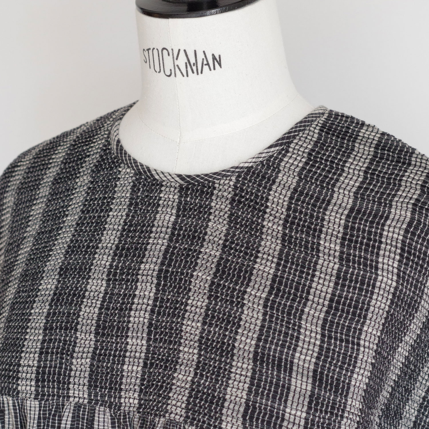 maison de soil �᥾��ɥ����� : BACK OPENING PULLOVER WITH MINI PINTUCK �֥饦��