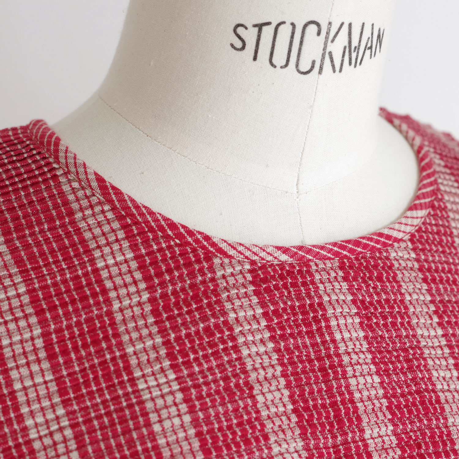 maison de soil �᥾��ɥ����� : BACK OPENING PULLOVER WITH MINI PINTUCK �֥饦��