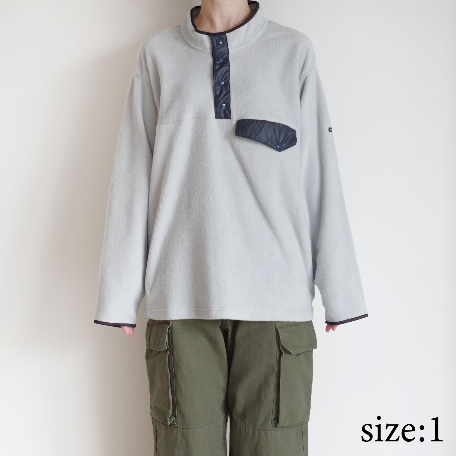 outil ���ƥ� : MAILLE GENERAC (HEATHER GRAY) ���åȥ�ե꡼���ץ륪���С�