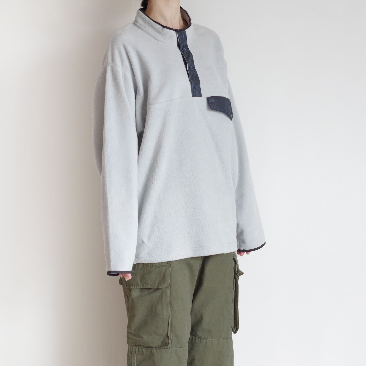 outil ���ƥ� : MAILLE GENERAC (HEATHER GRAY) ���åȥ�ե꡼���ץ륪���С�