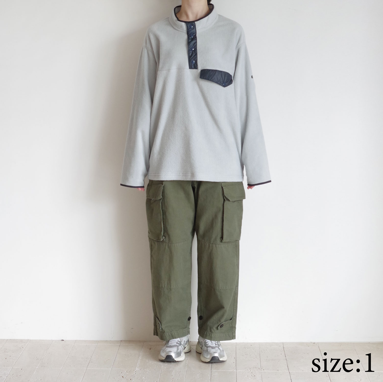 outil ���ƥ� : MAILLE GENERAC (HEATHER GRAY) ���åȥ�ե꡼���ץ륪���С�