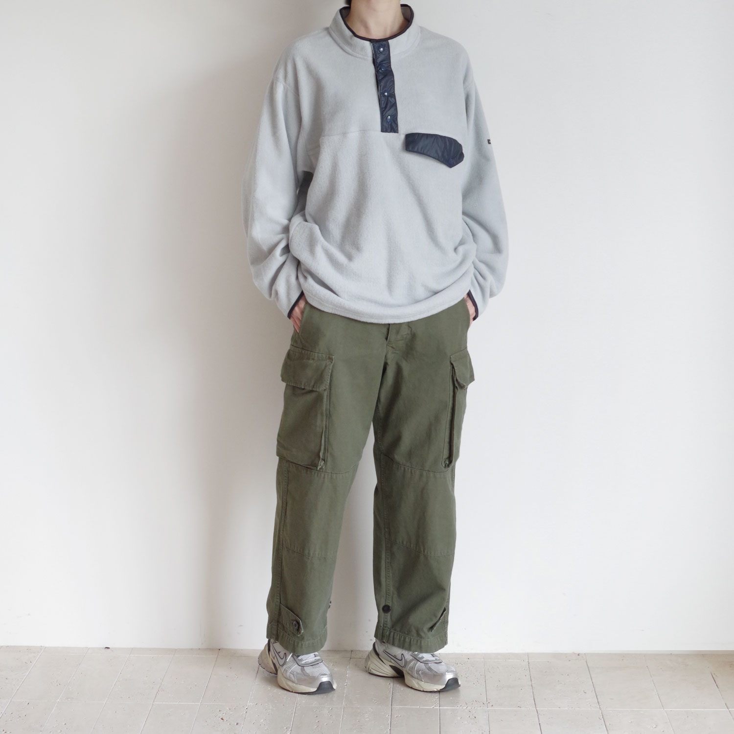 outil ���ƥ� : MAILLE GENERAC (HEATHER GRAY) ���åȥ�ե꡼���ץ륪���С�