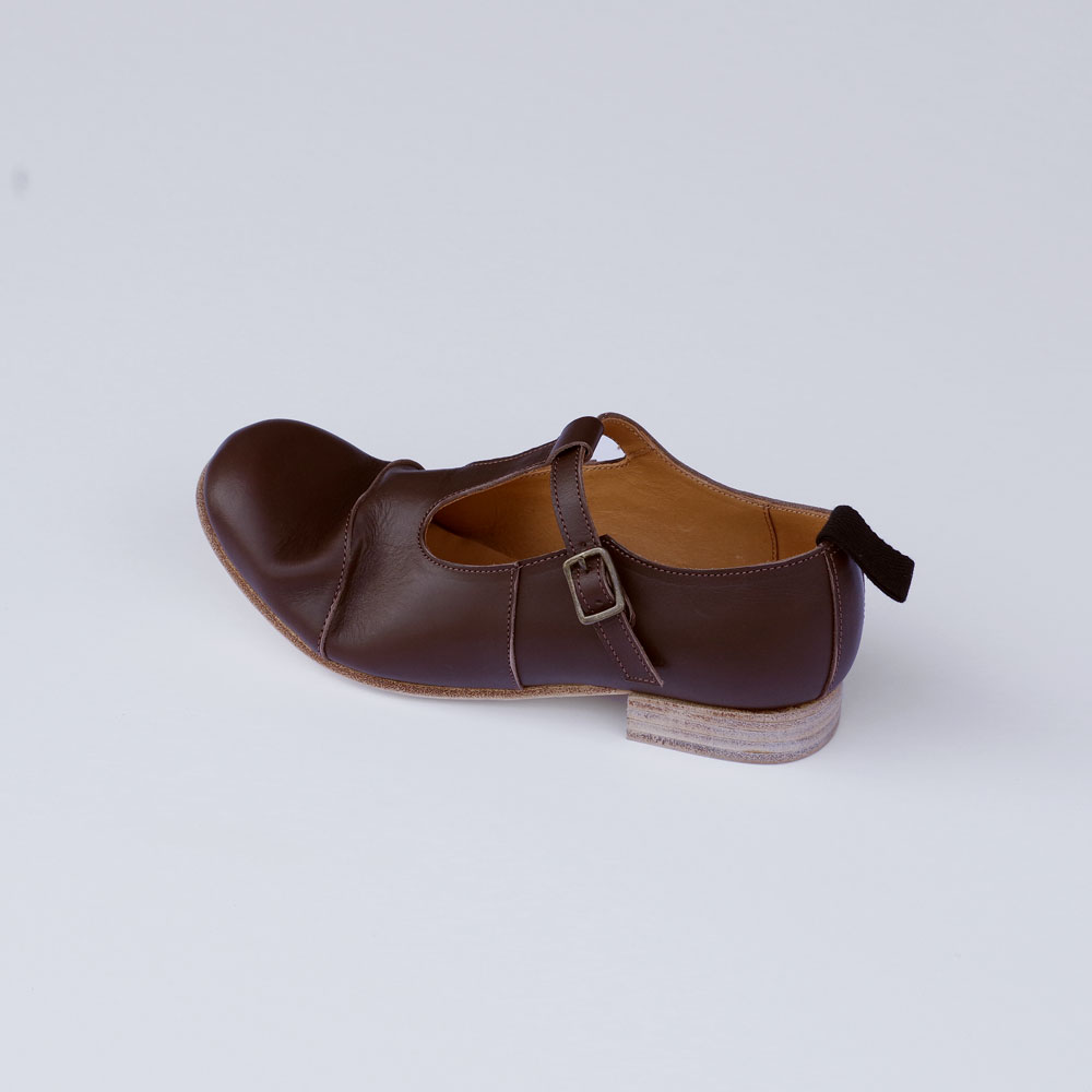 GARMENT REPRODUCTION OF WORKERS : FARMERS SHOES T-STRAP Tȥåץ塼ʸ򴹲ġ