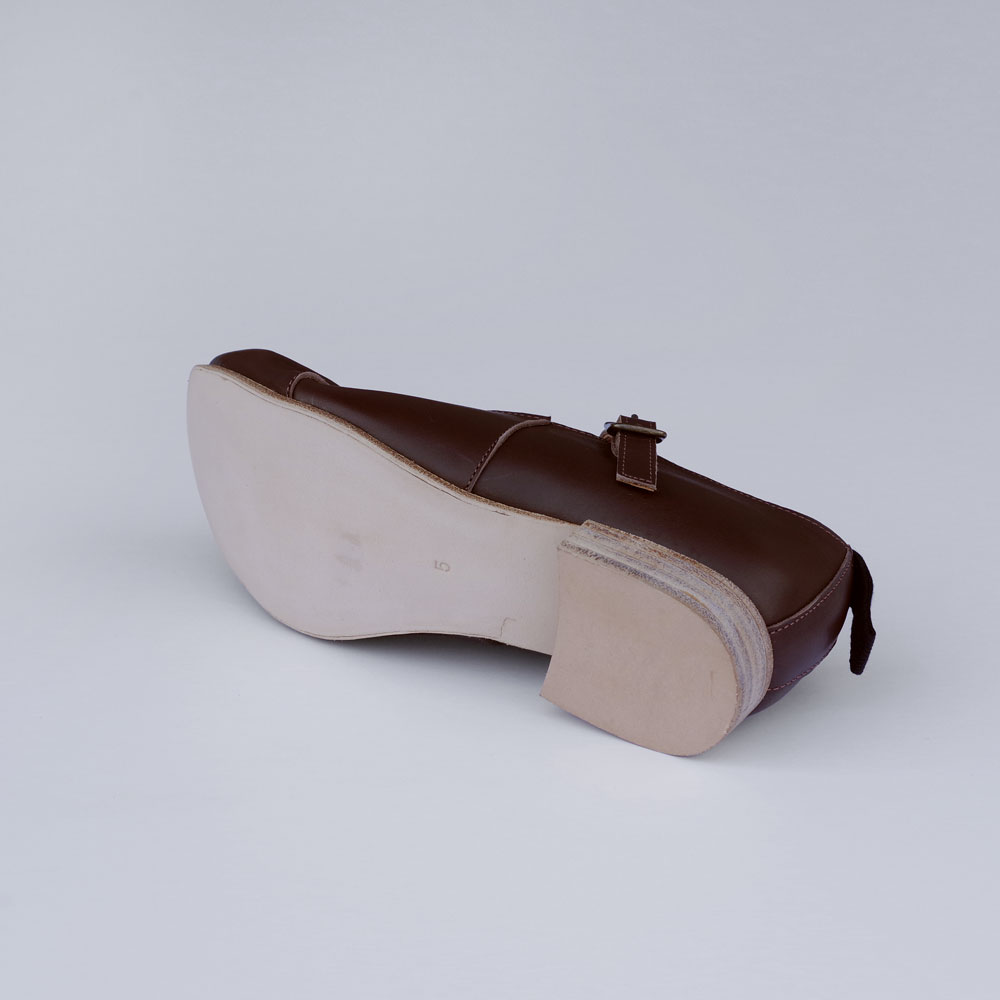 GARMENT REPRODUCTION OF WORKERS : FARMERS SHOES T-STRAP Tȥåץ塼ʸ򴹲ġ