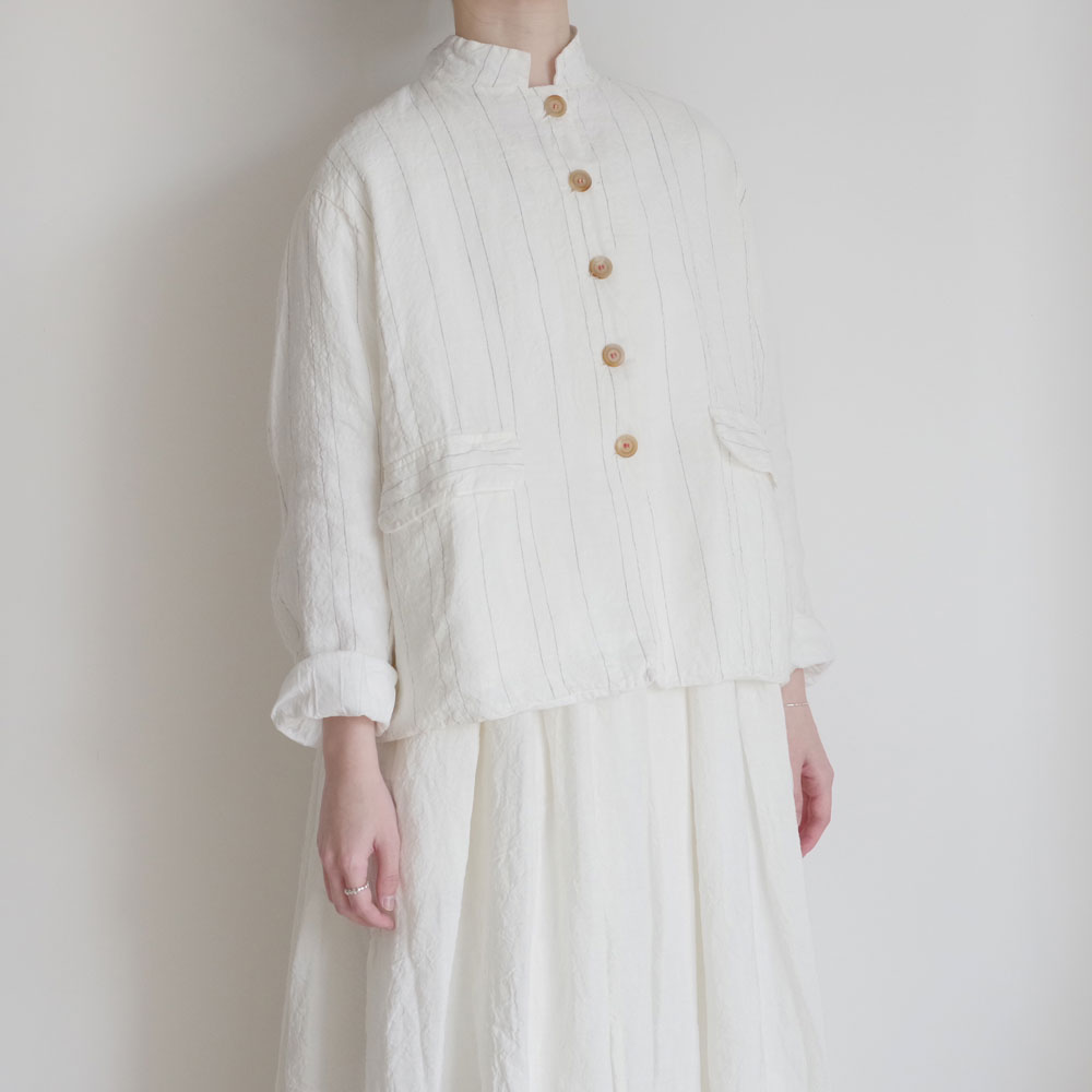 H+ HANNOH WESSEL ���å���ץ�她���Ρ��������� : JACKET Veva ���ե��������顼��ͥ󥸥㥱�å�