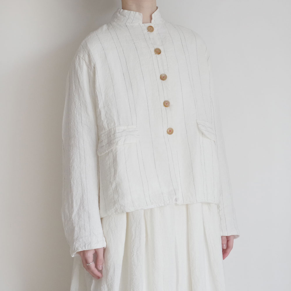 H+ HANNOH WESSEL ���å���ץ�她���Ρ��������� : JACKET Veva ���ե��������顼��ͥ󥸥㥱�å�