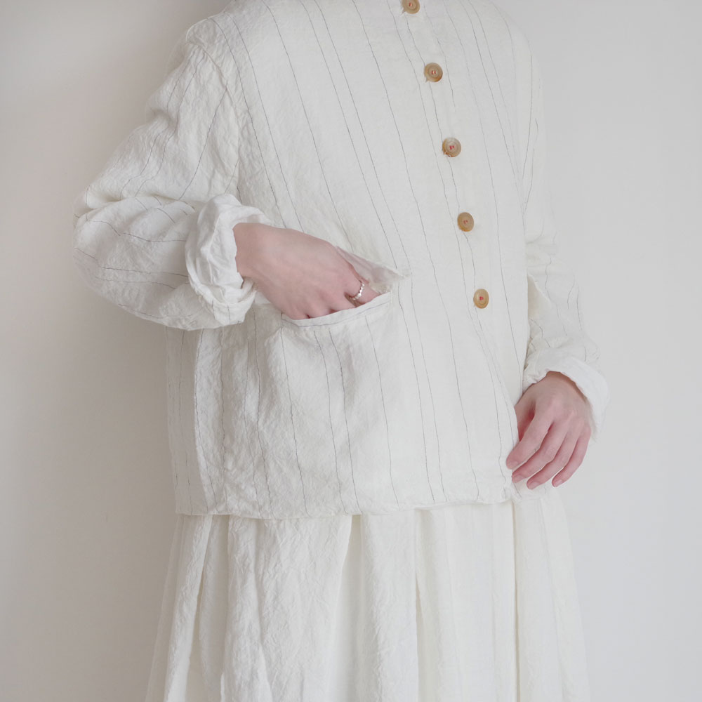 H+ HANNOH WESSEL ���å���ץ�她���Ρ��������� : JACKET Veva ���ե��������顼��ͥ󥸥㥱�å�