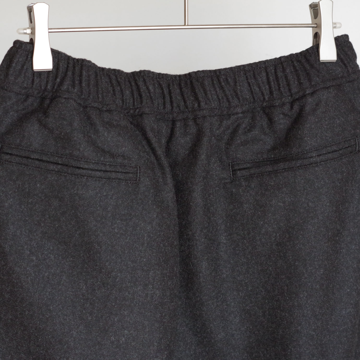 maison de soil ᥾ɥ : WOOL FLANNEL EASY WIDE PANTS 磻ɥѥ