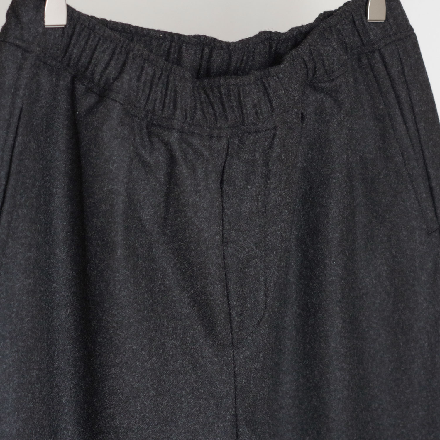 maison de soil ᥾ɥ : WOOL FLANNEL EASY WIDE PANTS 磻ɥѥ