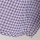maison de soil �᥾��ɥ����� : HANDWOVEN COTTON/SILK GINGHAM CHECK �ɥ��åץ��������֥饦��