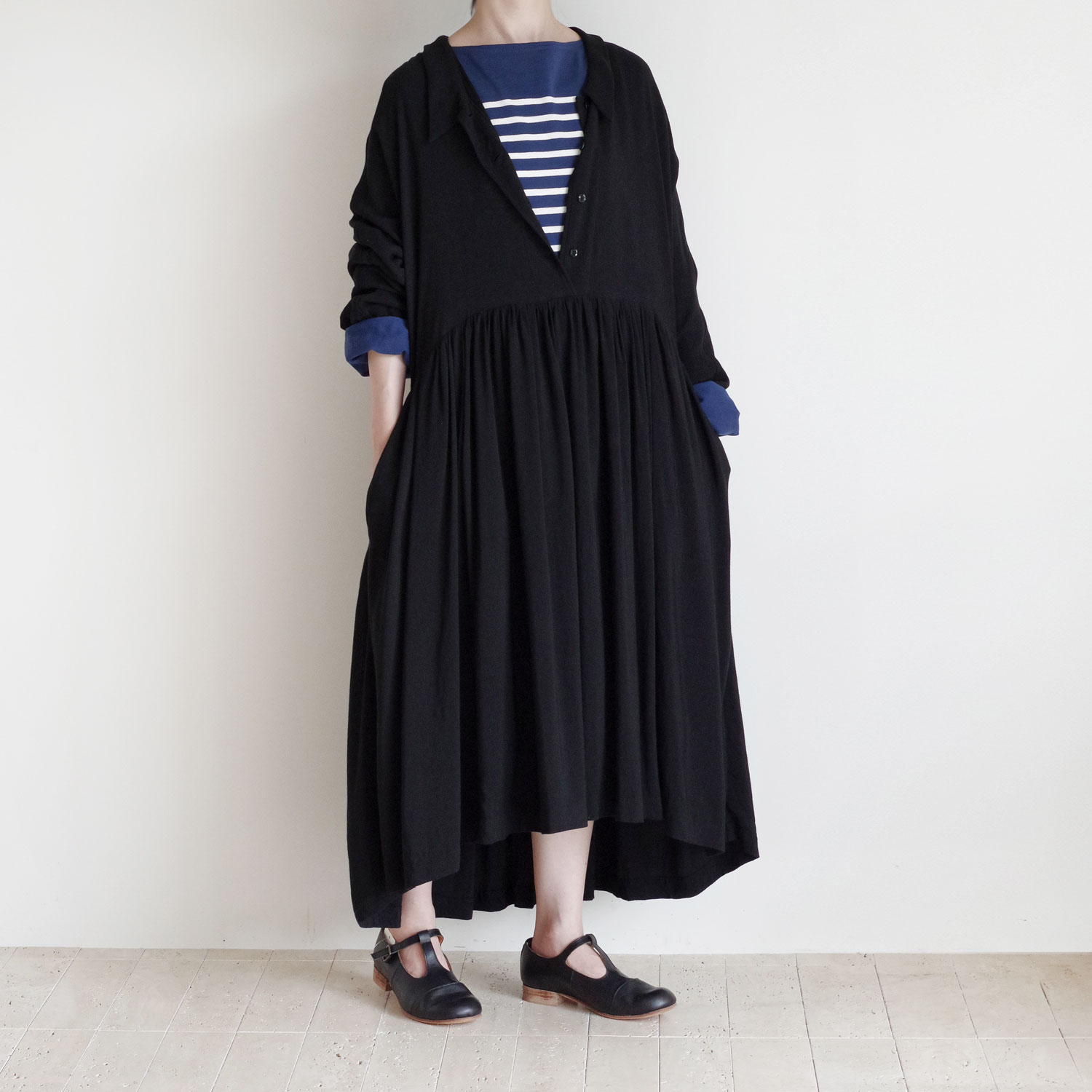 GARMENT REPRODUCTION OF WORKERS : MARLE FADE BLACK �ޡ��� ���ԡ���