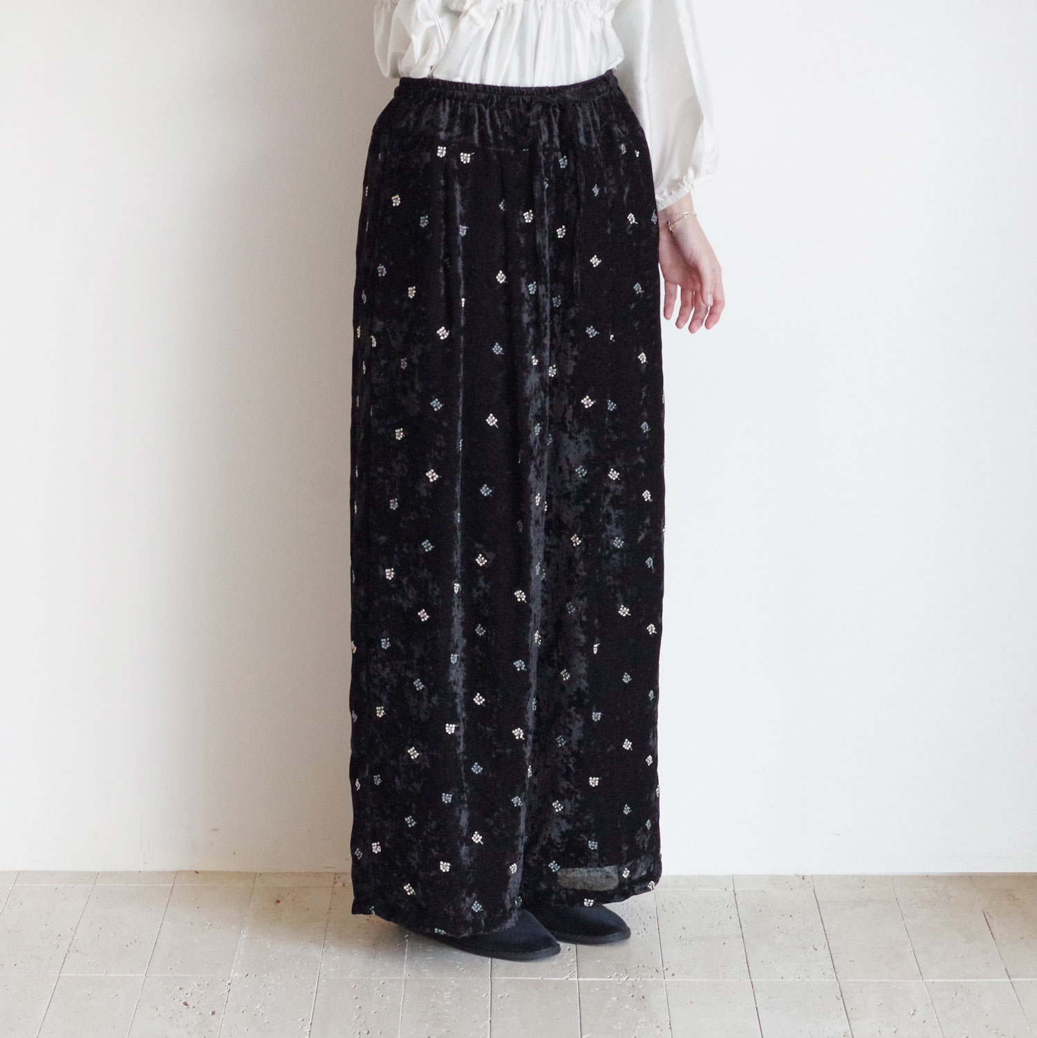 kijinokanosei �����Υ��Υ����� : wide pants �٥�٥åȥ���֥������꡼�磻�ɥѥ��
