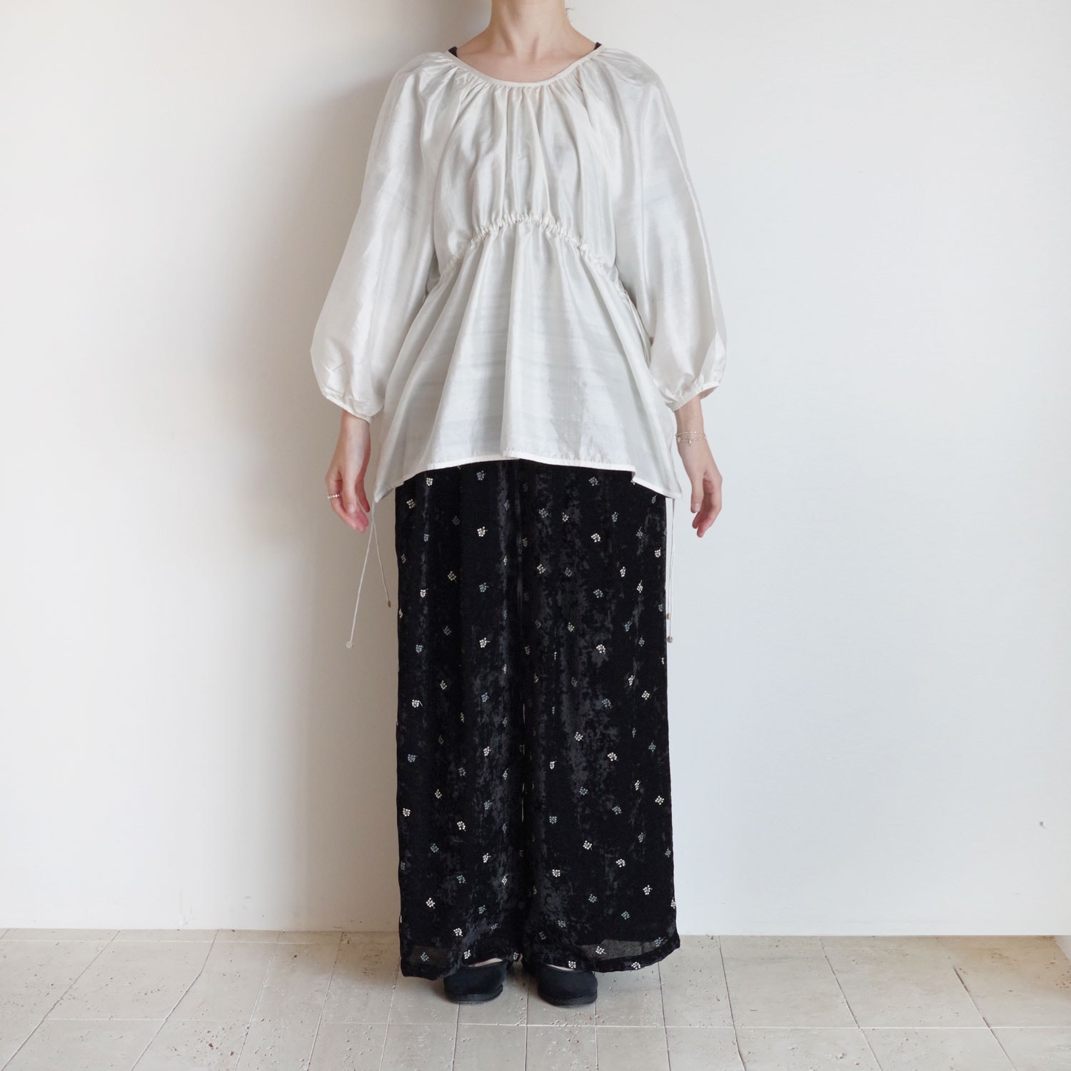 kijinokanosei �����Υ��Υ����� : wide pants �٥�٥åȥ���֥������꡼�磻�ɥѥ��