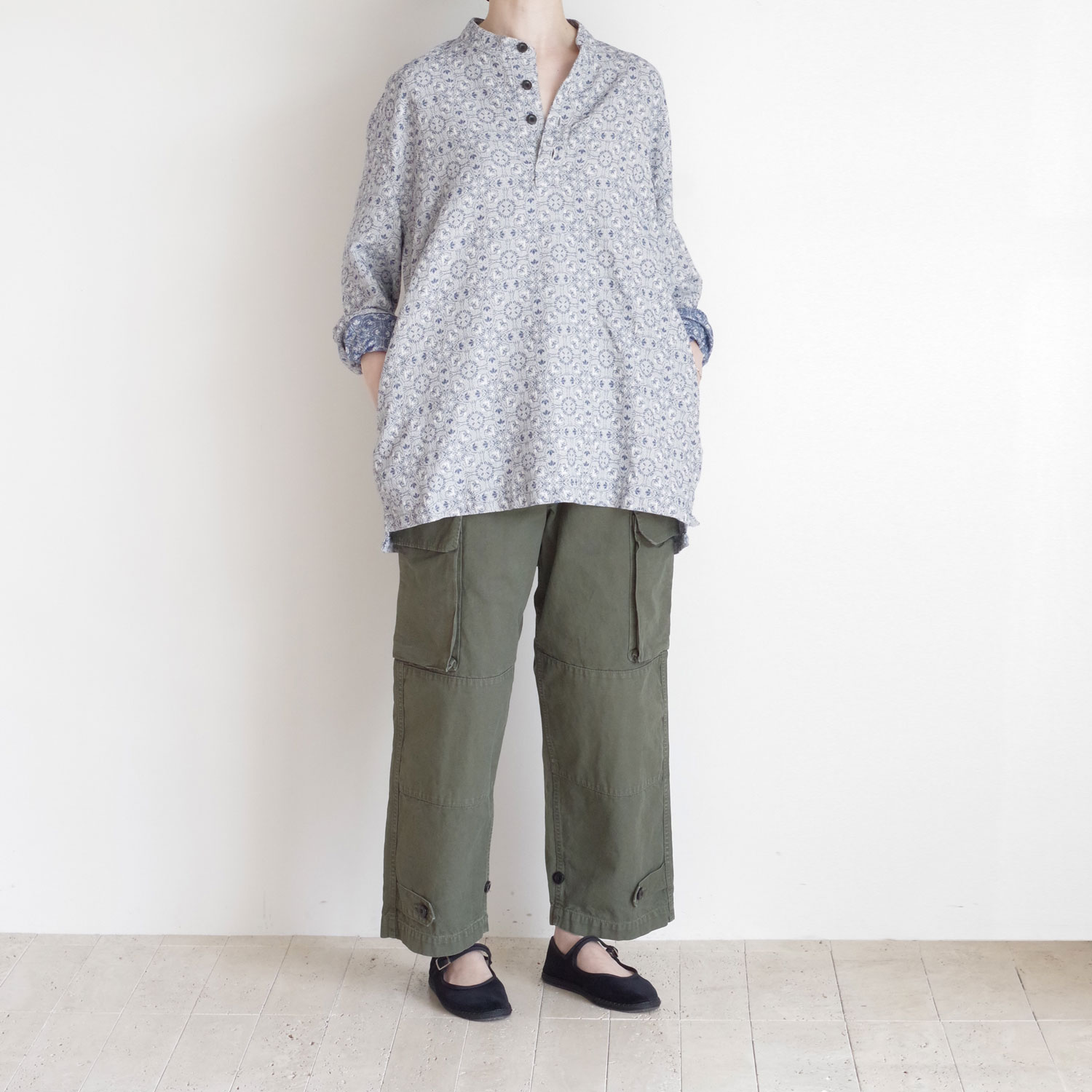 outil ���ƥ� : CHEMISIER AUGNAT ������ɥ��顼�ץ륪���С������