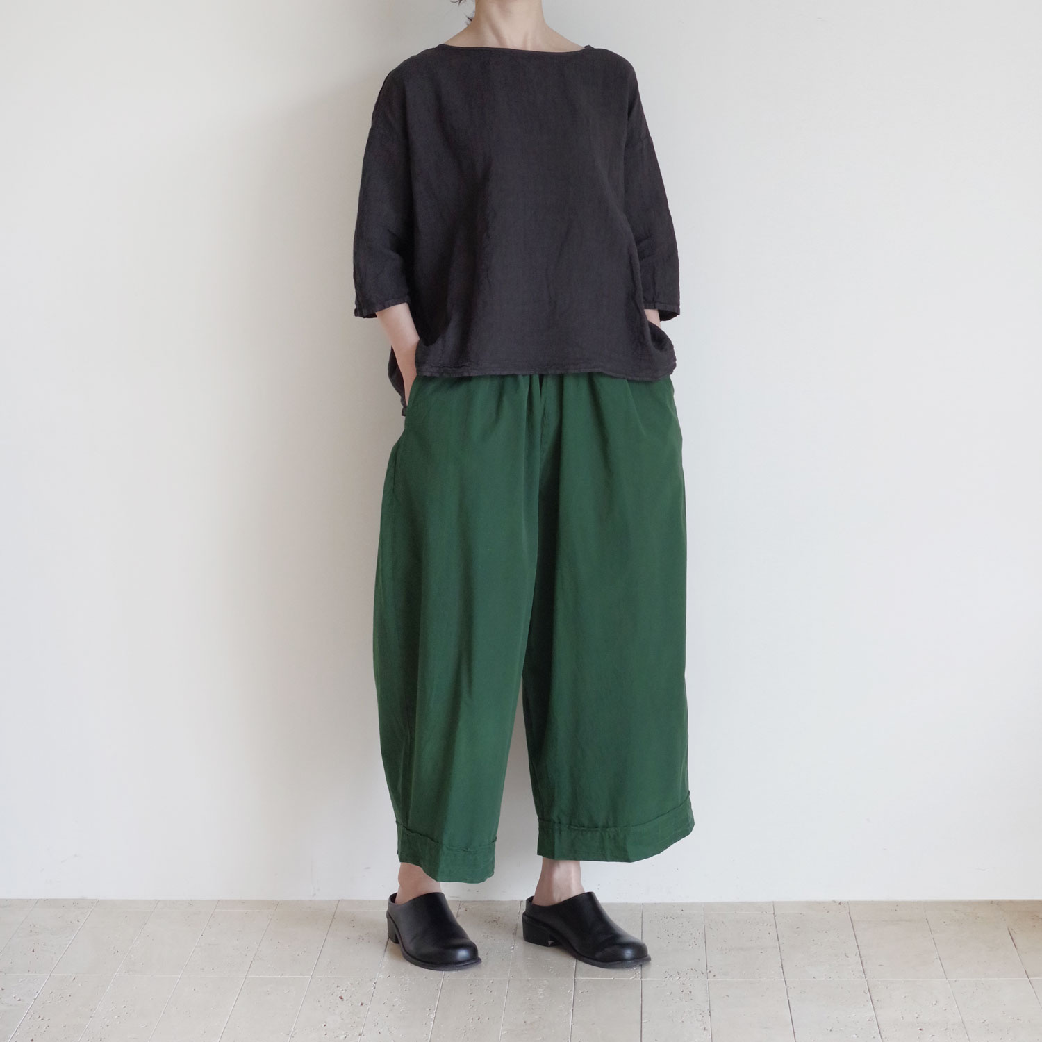 manuelle guibal �ޥ˥奨�륮�Х� : 7026 PANTALON OVERSIZE PUFF