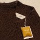 ound��BUNON ������ɡߥ֥Υ� : Handknit ����ܥ���(Brown)