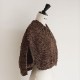 ound��BUNON ������ɡߥ֥Υ� : Handknit ����ܥ���(Brown)