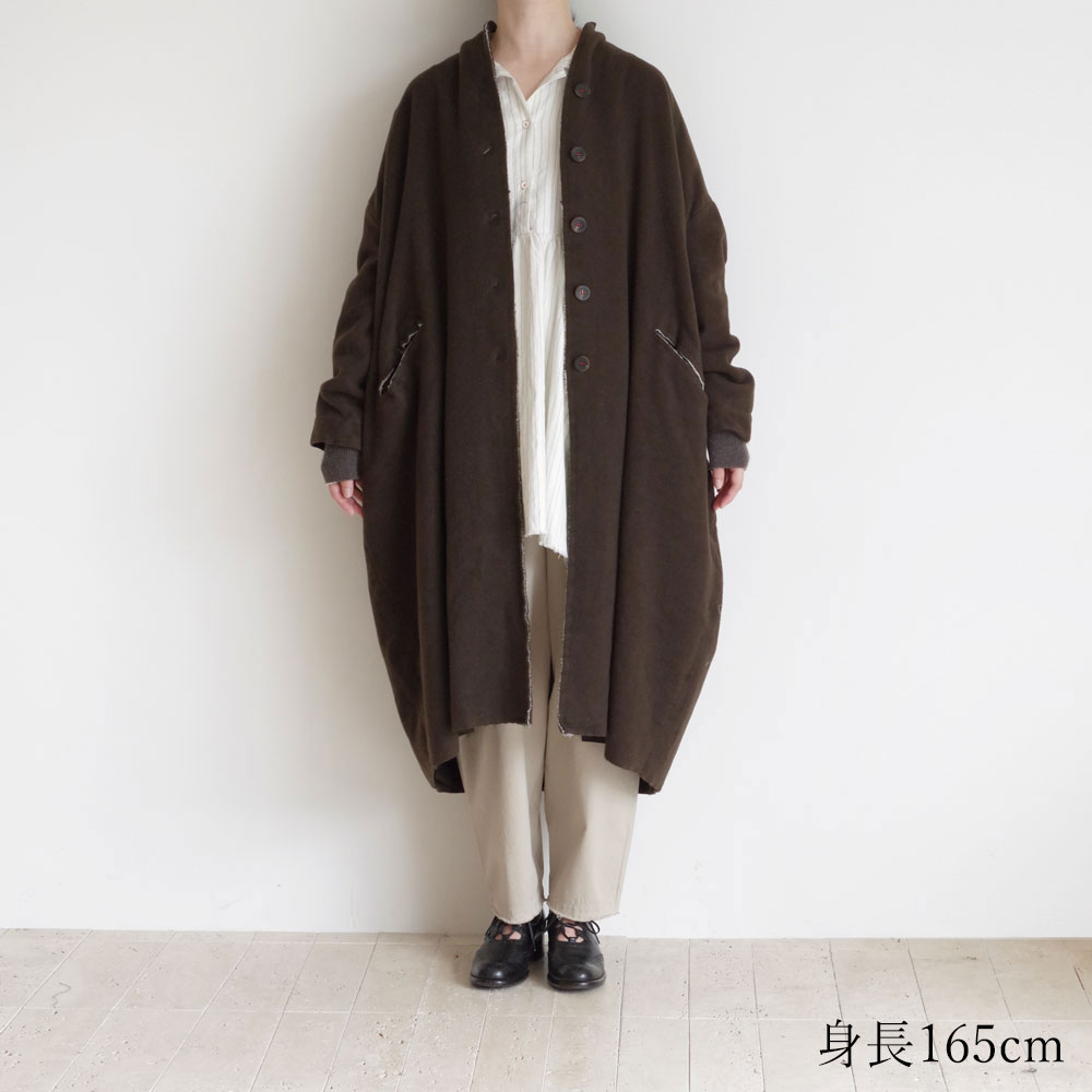 H+ HANNOH WESSEL ���å���ץ�她���Ρ��������� : Milena COAT ������ (SEPIA)