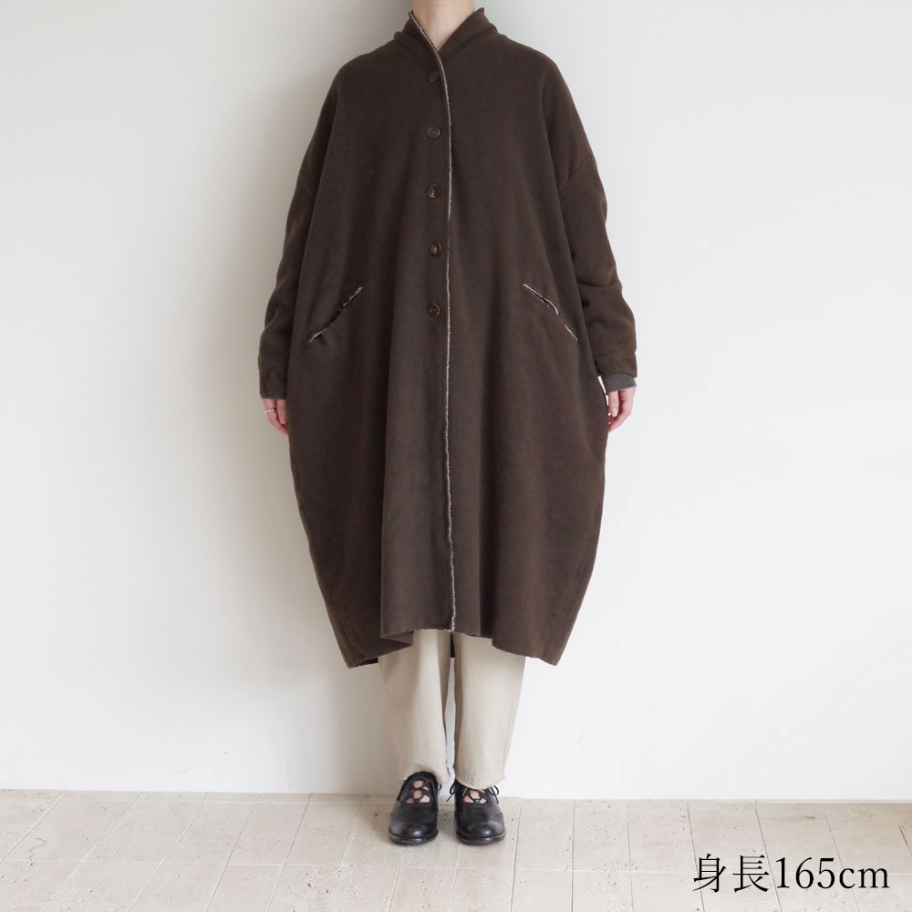 H+ HANNOH WESSEL ���å���ץ�她���Ρ��������� : Milena COAT ������ (SEPIA)