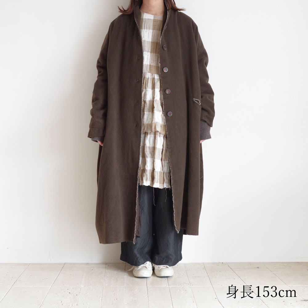 H+ HANNOH WESSEL ���å���ץ�她���Ρ��������� : Milena COAT ������ (SEPIA)