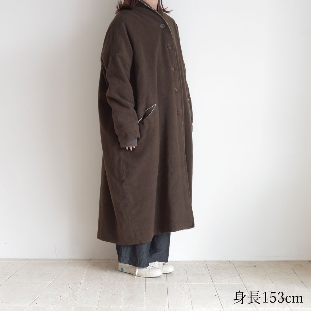 H+ HANNOH WESSEL ���å���ץ�她���Ρ��������� : Milena COAT ������ (SEPIA)