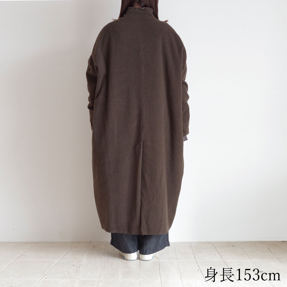 H+ HANNOH WESSEL ���å���ץ�她���Ρ��������� : Milena COAT ������ (SEPIA)
