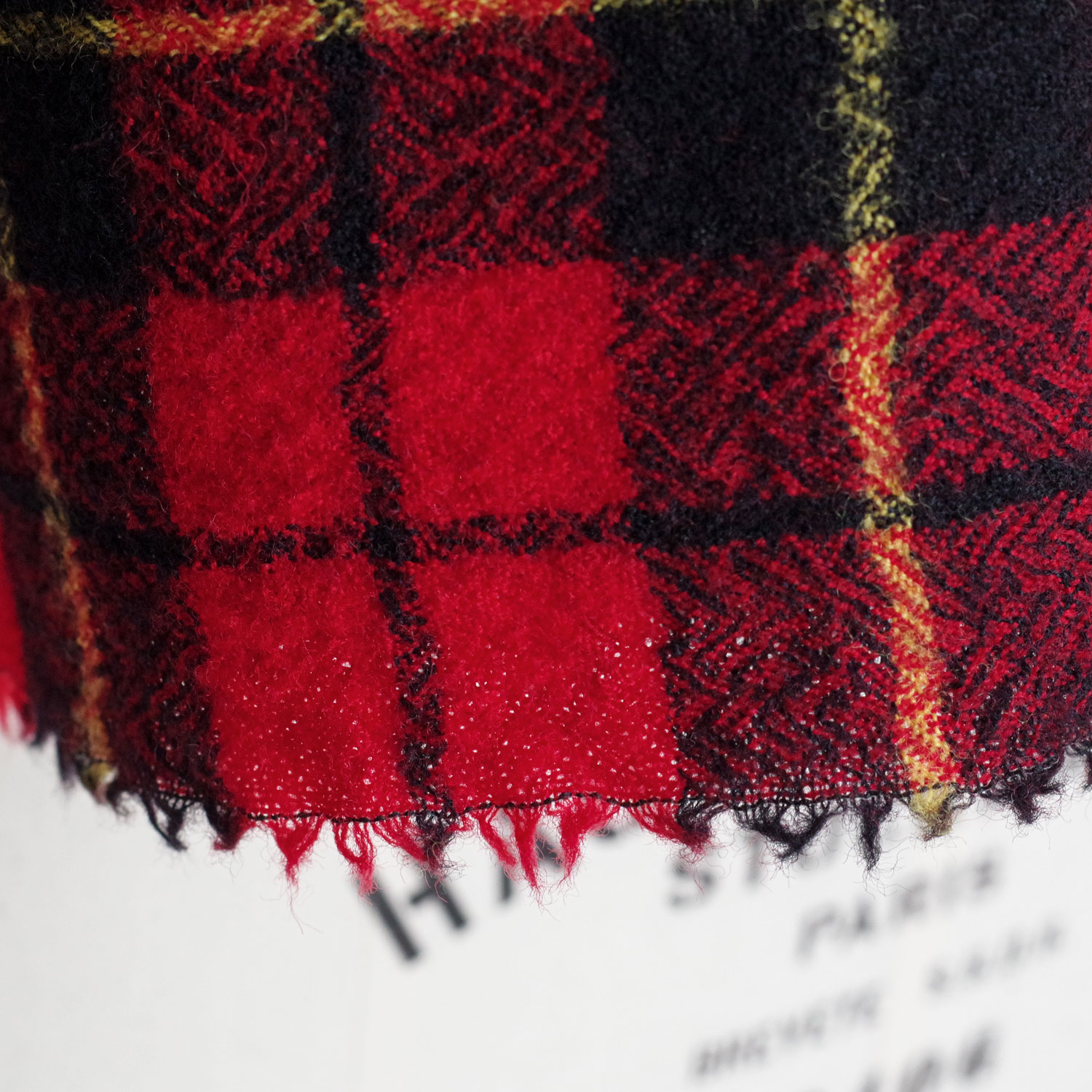 R&D.M.Co- ɥޥ󥺥ơ顼 : WOOL TARTAN CHECK MUFFLER 륿åޥե顼