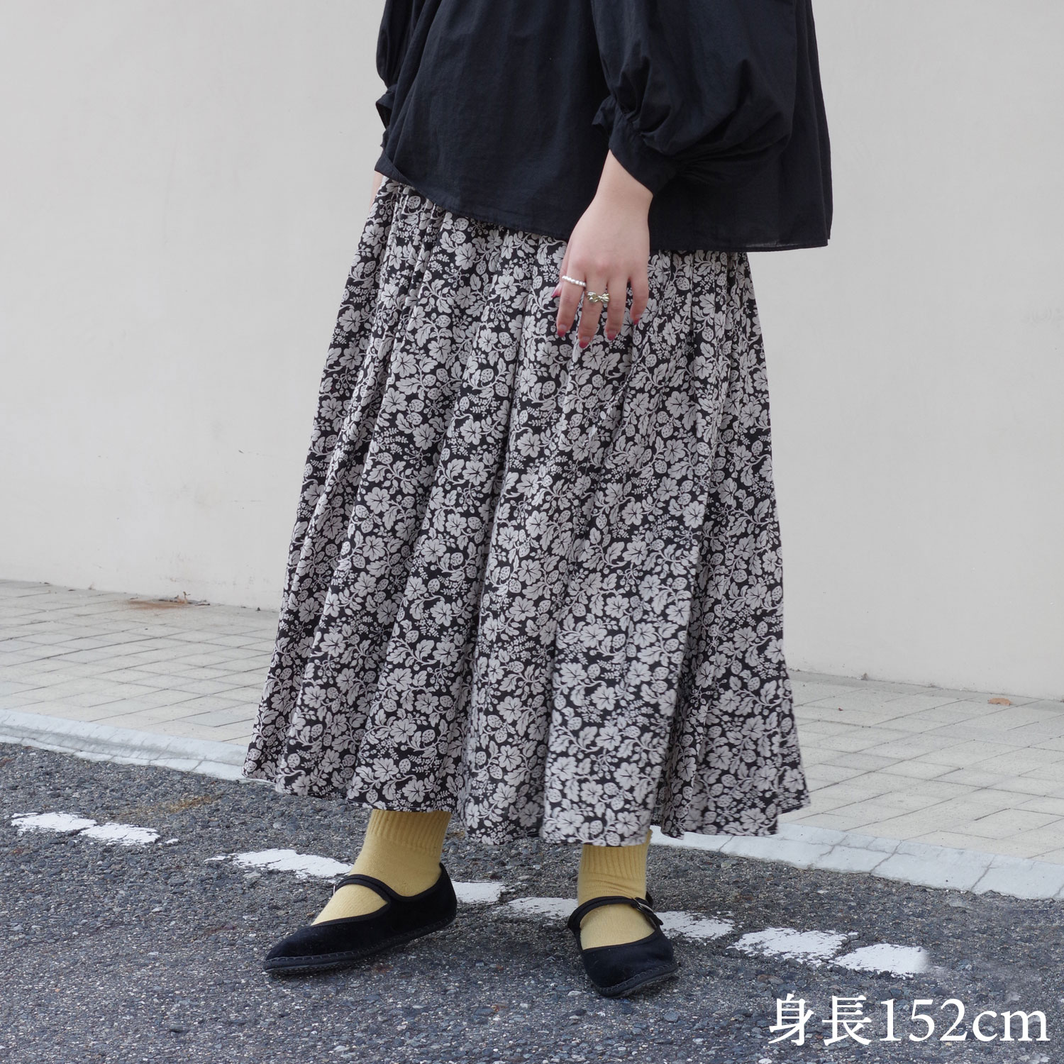 R&D.M.Co- ������ɥޥ󥺥ơ��顼 : WILD BERRY GATHER SKIRT �磻��ɥ٥꡼���㥶����������
