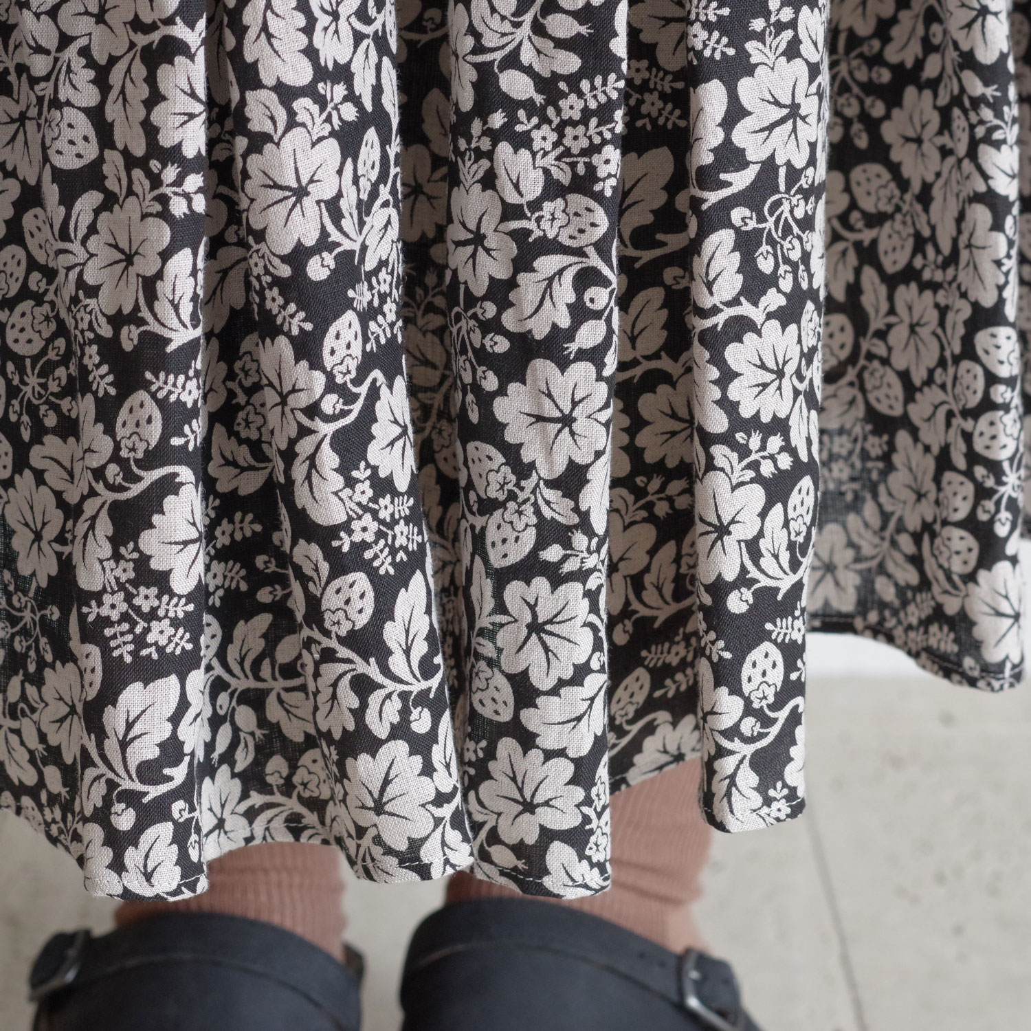 R&D.M.Co- ������ɥޥ󥺥ơ��顼 : WILD BERRY GATHER SKIRT �磻��ɥ٥꡼���㥶����������