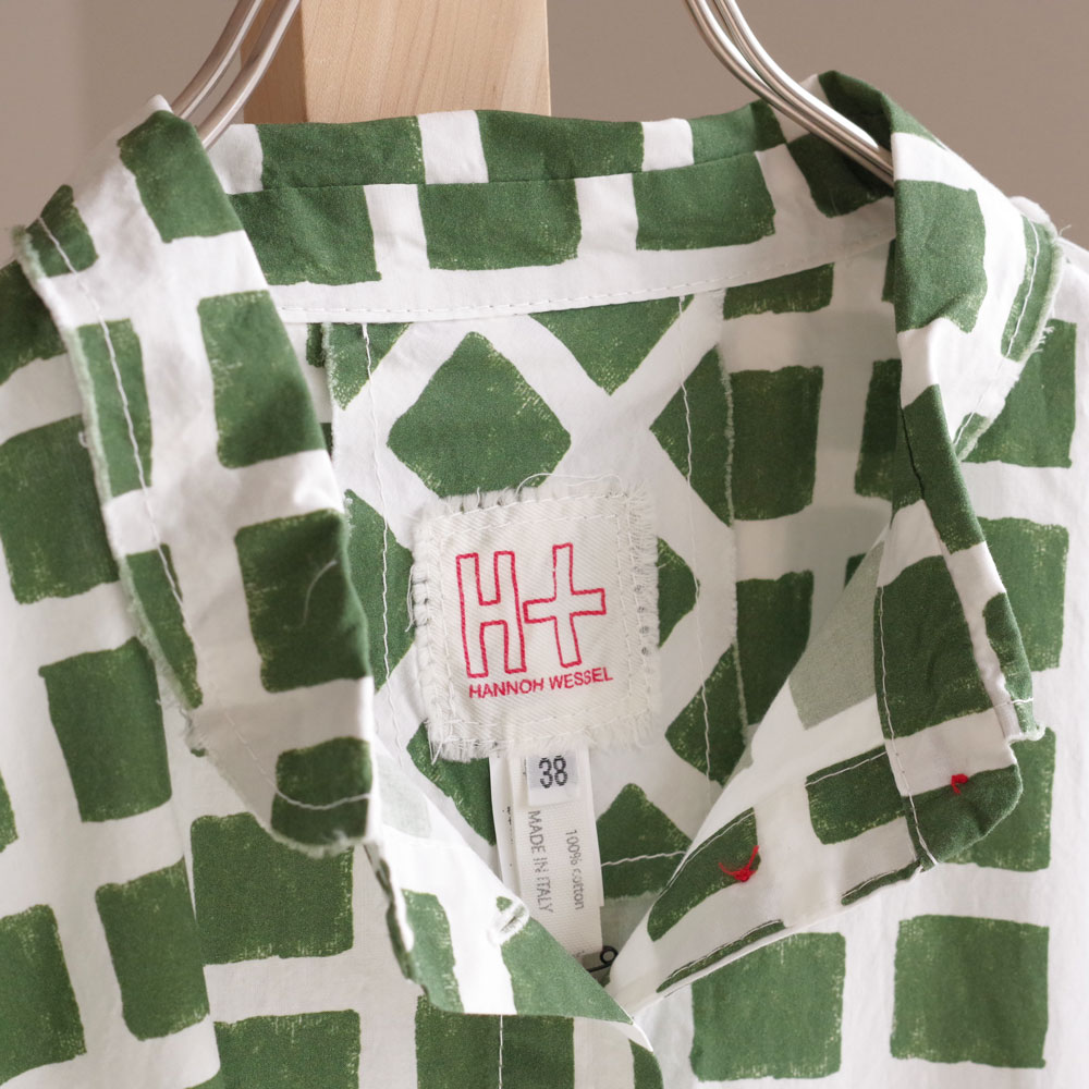 H+ HANNOH WESSEL åץ她Ρ : Delia DRESS ץȥԡ(GREEN)