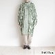 H+ HANNOH WESSEL åץ她Ρ : Delia DRESS ץȥԡ(GREEN)