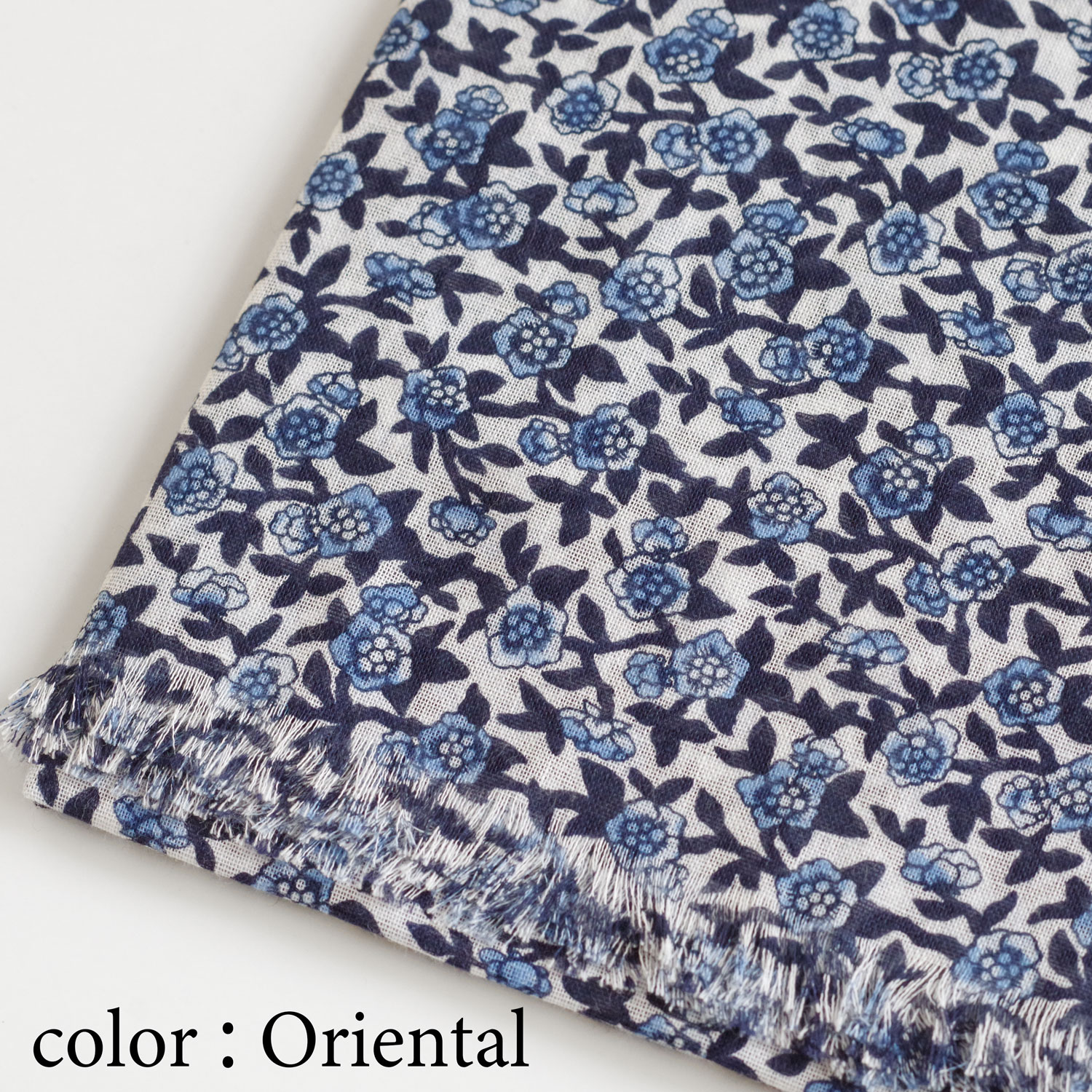 R&D.M.Co- ɥޥ󥺥ơ顼 : OLD BLUE GAUZE SHAWL 硼