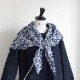 R&D.M.Co- ɥޥ󥺥ơ顼 : OLD BLUE GAUZE SHAWL 硼