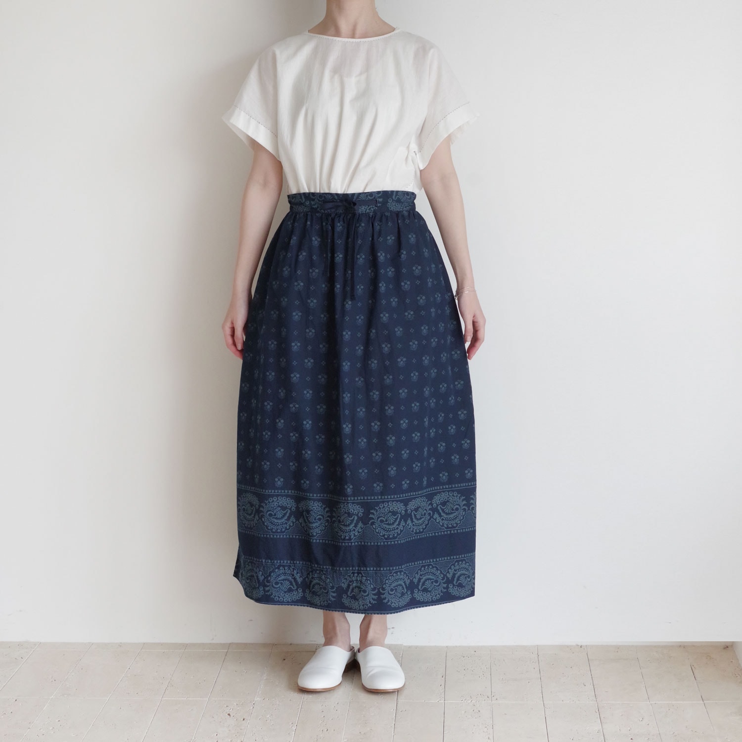 outil ���ƥ� : JUPE LEZAY (INDIGO) ��������