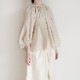 R&D.M.Co- ������ɥޥ󥺥ơ��顼 : DENSELY LINEN GATHER SMOCK ���㥶������å�