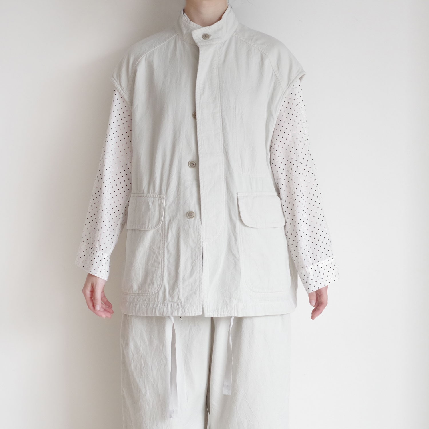 Veritecoeur ヴェリテクール : VC-2766 ワッシャーベスト