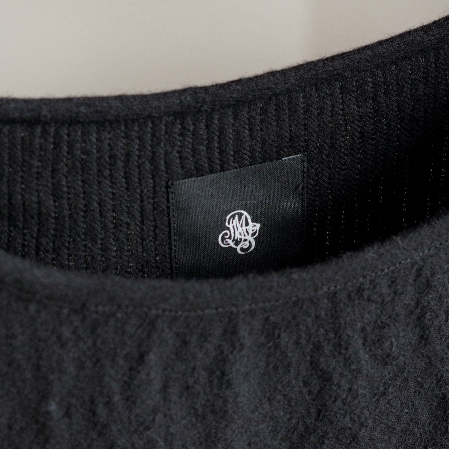 maison de soil ᥾ɥ : BOAT-NECK BACK PINTUCK SHIRT ܡȥͥå