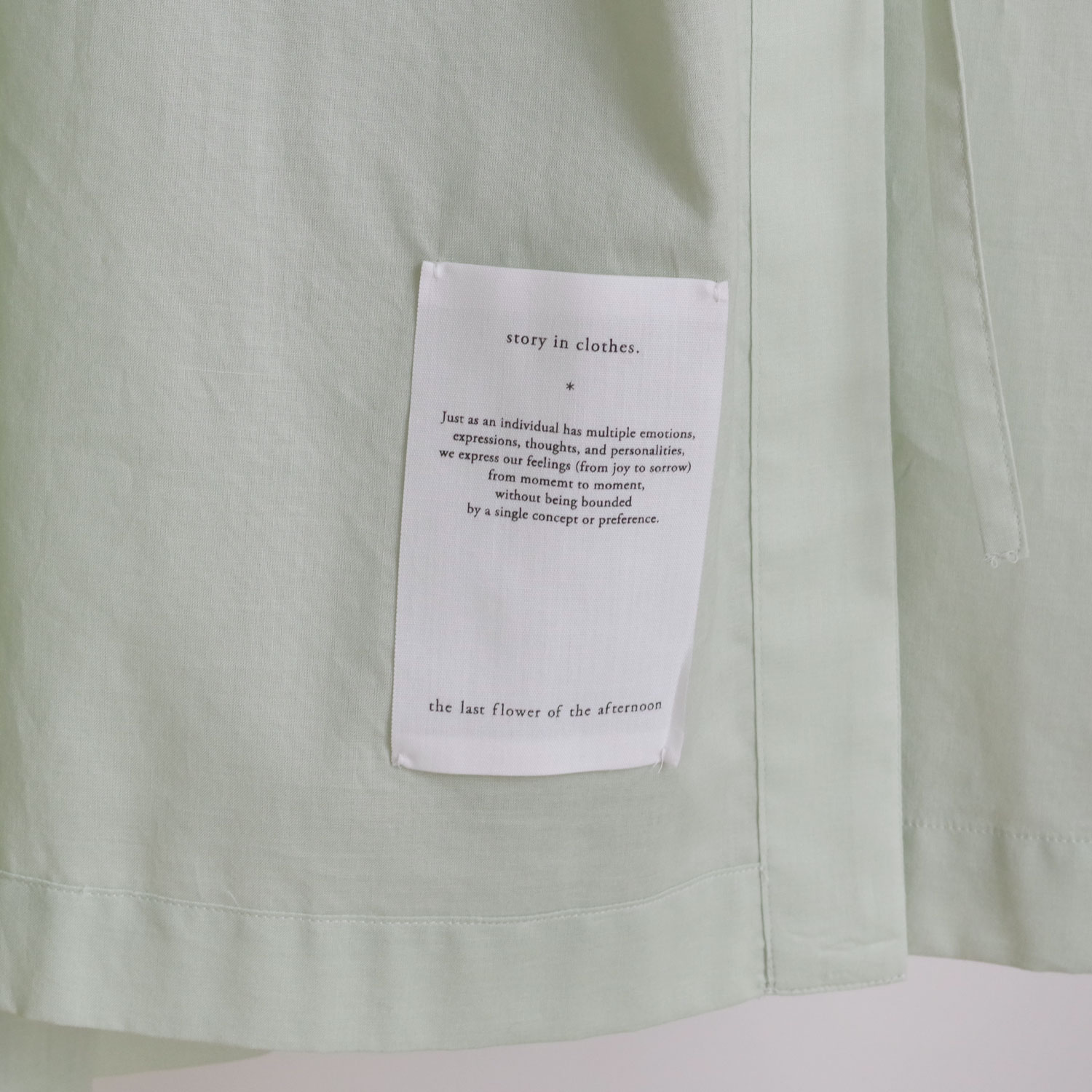 the last flower of the afternoon : �ż�η��� half sleeve back open dress ���ԡ���