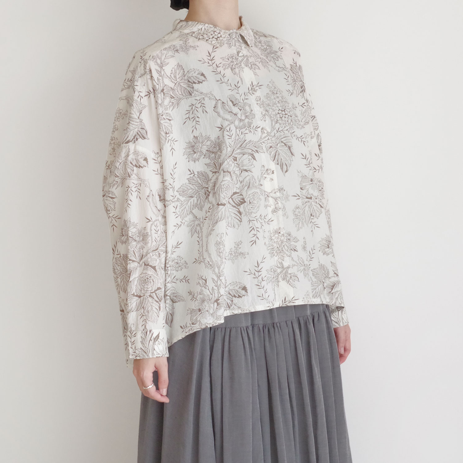 AODRESS �����ɥ쥹 : small collar shirt ���⡼�륫�顼�����