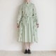 the last flower of the afternoon : �ż�η��� robe shirt dress (lightgreen) ���ԡ���