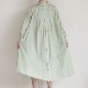 the last flower of the afternoon : �ż�η��� robe shirt dress (lightgreen) ���ԡ���
