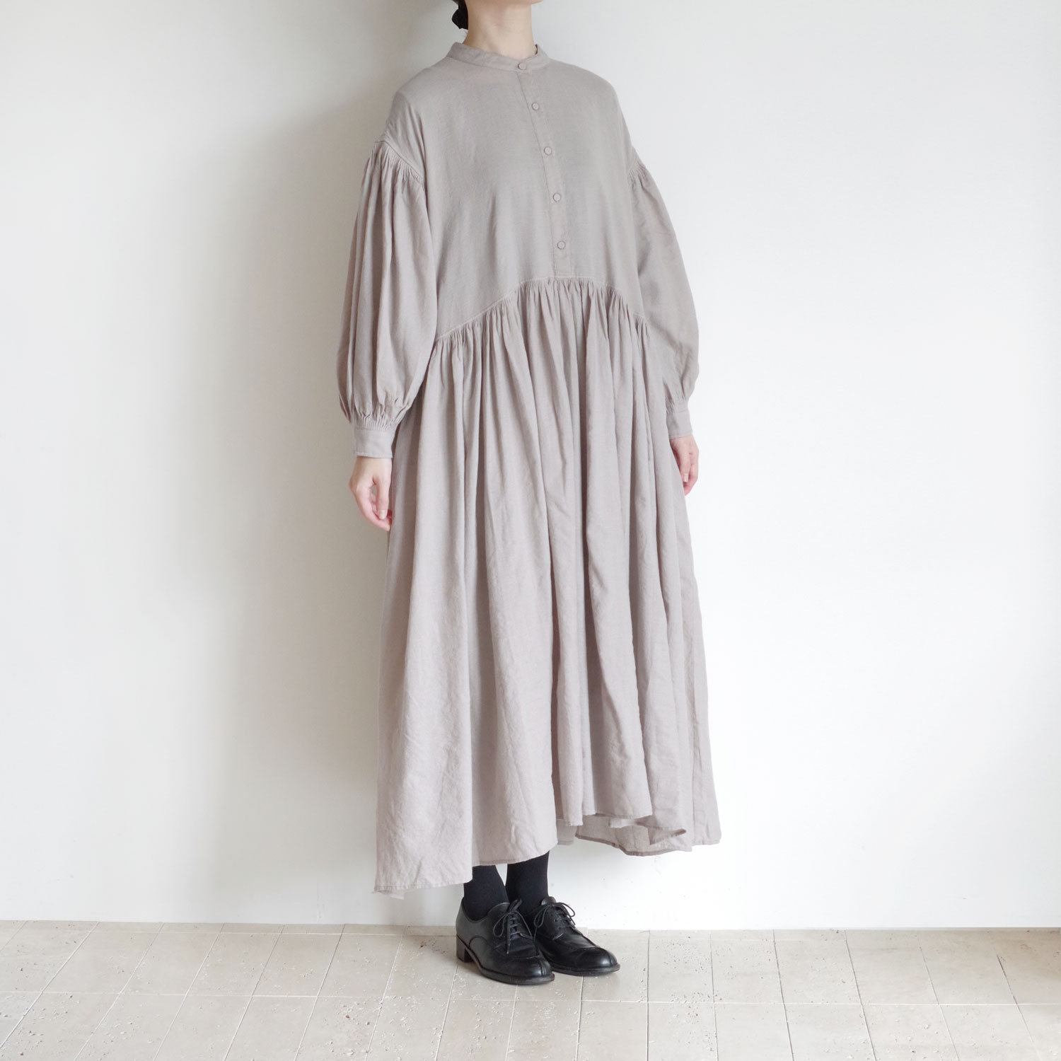 maison de soil �᥾��ɥ����� : BANDED COLLAR P/O DRESS �Х�ɥ��顼�ɥ쥹