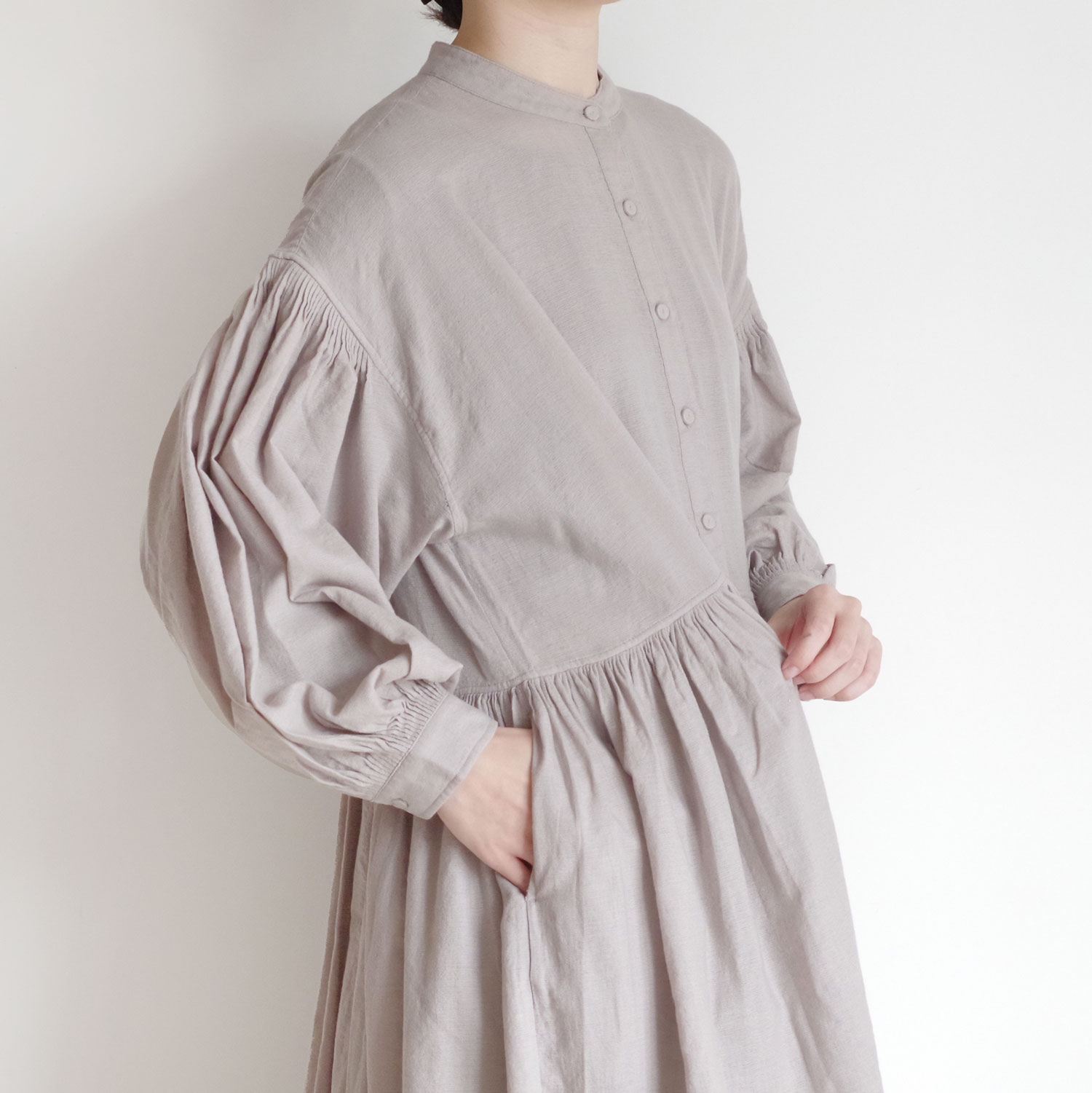 maison de soil �᥾��ɥ����� : BANDED COLLAR P/O DRESS �Х�ɥ��顼�ɥ쥹