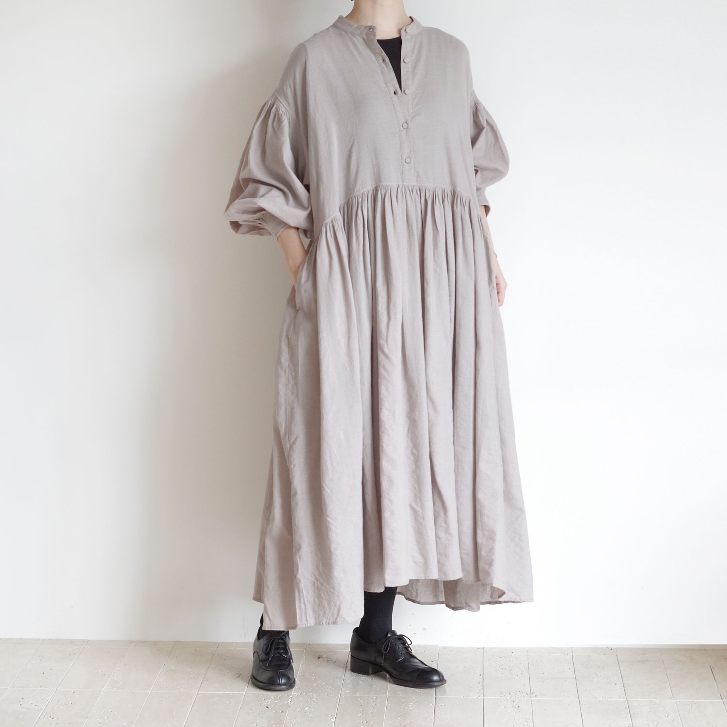 maison de soil �᥾��ɥ����� : BANDED COLLAR P/O DRESS �Х�ɥ��顼�ɥ쥹