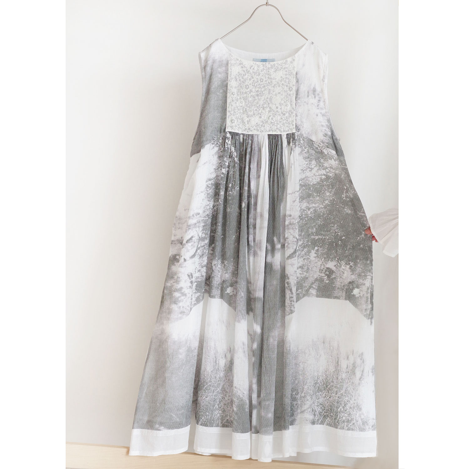 AODRESS �����ɥ쥹 : NIWA yoke dress �Ρ����꡼�֥ץ��ȥ��ԡ���