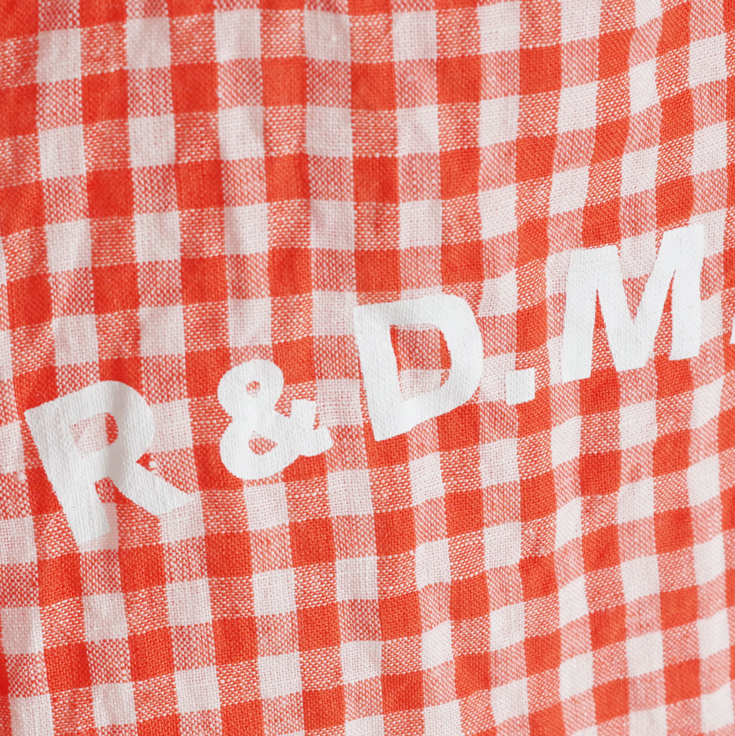 R&D.M.Co- ������ɥޥ󥺥ơ��顼 : LINEN GINGHAM CHECK TOTE BAG ���󥬥�ȡ���