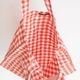 R&D.M.Co- ������ɥޥ󥺥ơ��顼 : LINEN GINGHAM CHECK TOTE BAG ���󥬥�ȡ���