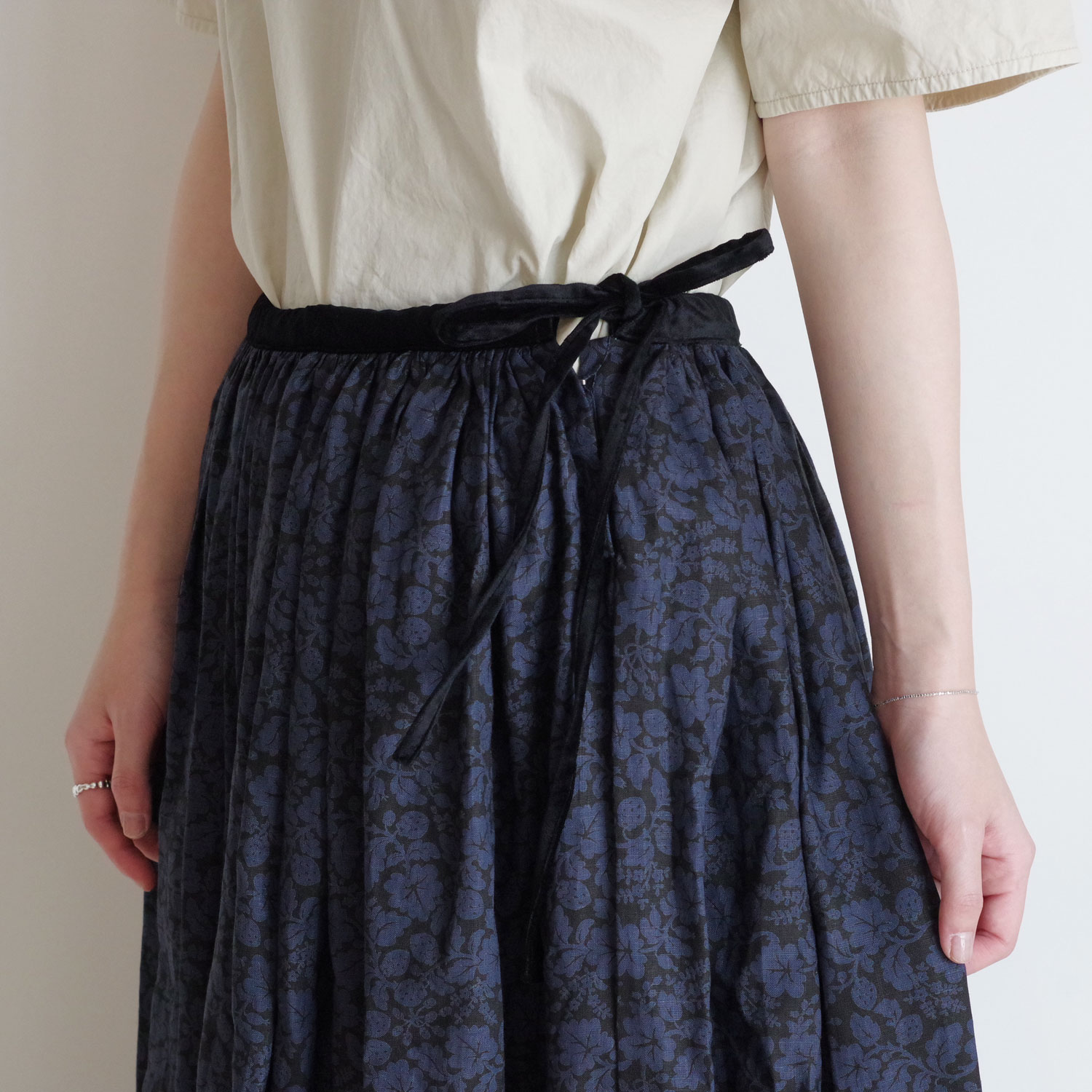 R&D.M.Co- ������ɥޥ󥺥ơ��顼 : WILD BERRY GATHER SKIRT �磻��ɥ٥꡼��������